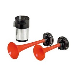 J. Bocinas FISA con compresor, 2 trompetas, 12v