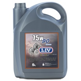 Valvulina LIV 75W90 MULTIGRADO 5L, API GL-5