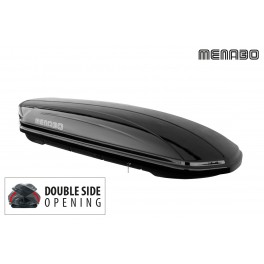 Cofre de techo MANIA 580L Duo Negro brillante