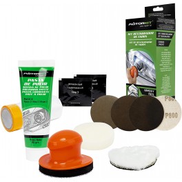KIT restaurador de faros MOTORKIT