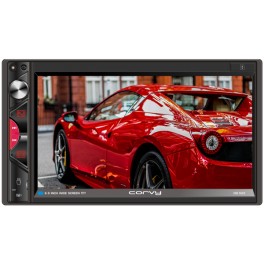 CORVY DD-525, Pantalla Doble Din 6,9", Mirrorlink para Iphone, Two way link Android